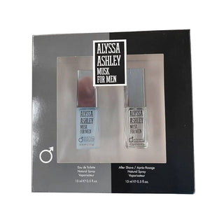 Alyssa Ashley Musk Men Eau de Toilette 15ml + Aftershave 15ml