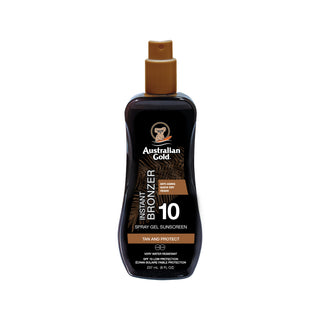 Australian Gold Bronzeador em Spray Gel com Proteção Solar SPF 10