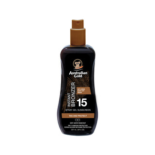 Australian Gold Bronzeador em Spray Gel com Proteção Solar SPF 15