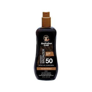 Australian Gold Spray Tanning Gel with Sun Protection SPF 50