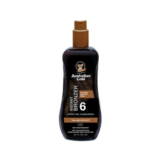 Australian Gold Bronzeador em Spray Gel com Proteção Solar SPF 6