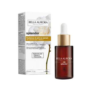 Bella Aurora Splendor Sérum Facial Antienvelhecimento, Iluminador e Antioxidante