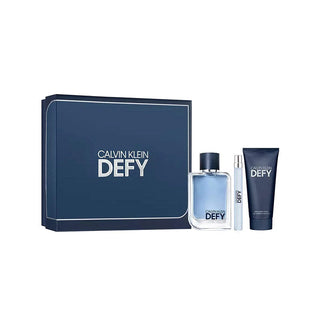 Calvin Klein Defy Eau de Toilette 100ml + Gel de Banho 100ml + Mini Eau de Toilette 10ml