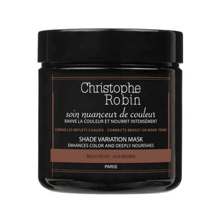 Christophe Robin Máscara Capilar Cuidados com a Variação de Tonalidade Cabelos Castanhos Acinzentados