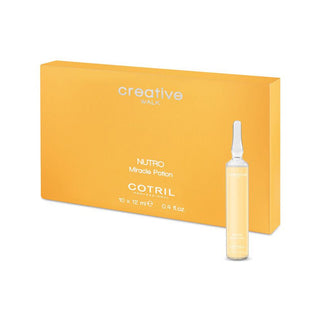 Cotril Creative Walk Nutro Loção Regeneradora Intensiva para Cabelos Muito Secos 10x12ml