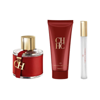 Carolina Herrera Eau de Toilette 100ml + Loção Corporal 100ml + Eau de Toilette 10ml