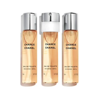 Chanel Chance Eau de Toilette Recarga 3 x 20ml