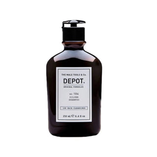 Depot Nº104 Silver Shampoo - Shampoo Específico para Cabelos Brancos ou Cinzentos