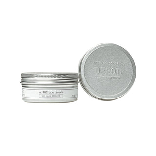 Depot Nº302 Clay Pomade - Pomada Modeladora Capilar