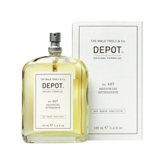 Depot Nº407 Restoring Aftershave - After Shave Refrescante e Tonificante em Loção