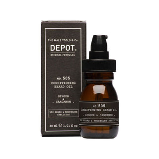 Depot Nº505 Conditioning Beard Oil Ginger & Cardamon - Óleo Condicionador da Barba