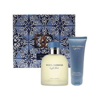 Dolce & Gabbana Light Blue Pour Homme Eau de Toilette 75ml + Aftershave Balm 50ml