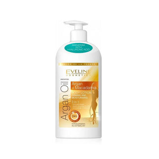 Eveline Cosmetics Argan Oil Macadamia - Moisturizing and Firming Body Cream