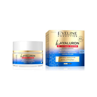 Eveline Cosmetics Bio Hyaluron 3x Retinol System - Creme Restaurador e Reafirmante da Pele 60+
