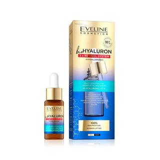 Eveline Cosmetics Bio Hyaluron 3x Retinol System - Sérum Multi-Hidratante e Preenchimento de Rugas