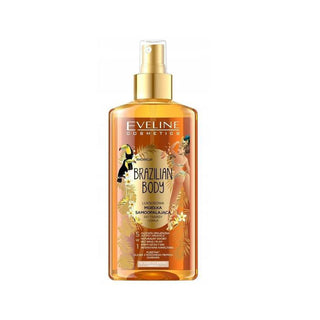 Eveline Cosmetics Brazilian Body Golden Self-Tanner for Body and Face 5 in 1