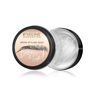 Eveline Cosmetics Brow Styling Soap Brow & Go So Fluffy - Sabonete para Sobrancelhas