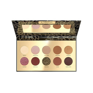 Eveline Cosmetics Eyeshadow Paleta de Sombras com 10 cores