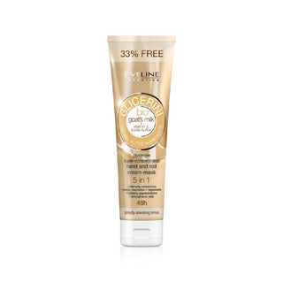 Eveline Cosmetics Glicerine Bio Goat's Milk + Vitamine E + Karite Butter Creme de Mãos