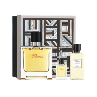 Hermès Terre D'Hermès Eau de Parfum 75ml + Gel de Banho 40ml + Mini Eau de Parfum 5ml