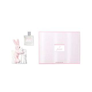 Jacadi Água Perfumada Toute Petit Baby Girl 100ml + Mini Peluche Coelho 14x6cm