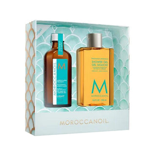 Moroccanoil Tratamento Capilar Light 100ml + Gel de Banho Fragrance Originale 250ml