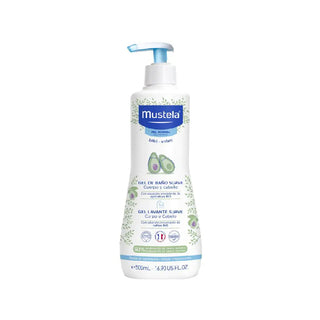 Mustela Bebé Gel de Limpeza Suave para Corpo e Cabelo