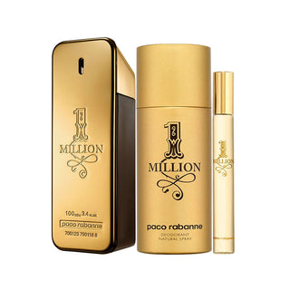 Paco Rabanne 1 Million Eau de Toilette 100ml + Desodorizante em Spray 150ml + Mini Eau de Toilette 10ml