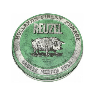 Reuzel Green Pomade Brilhantina com Fixação e Brilho Médio