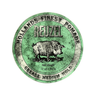Reuzel Green Pomade Brilhantina com Fixação e Brilho Médio