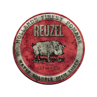 Reuzel Red Pomade - Pomada Capilar com Fixação Média e Brilho Elevado