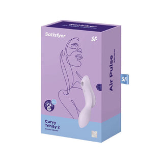 Satisfyer Curvy Trinity 2 Vibrador de Aire Violeta