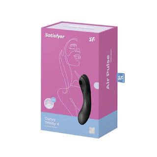 Satisfyer Curvy Trinity 4 Black Air Vibrator
