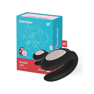 Satisfyer Double Joy Black Couple Vibrator