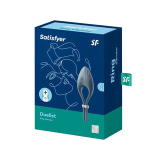 Satisfyer Duelist Anel Vibrador Azul Escuro
