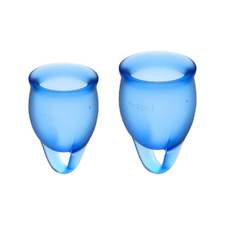 Satisfyer Feel Confident Copo Menstrual Azul Escuro