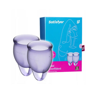Satisfyer Feel Confident Copo Menstrual Lilás