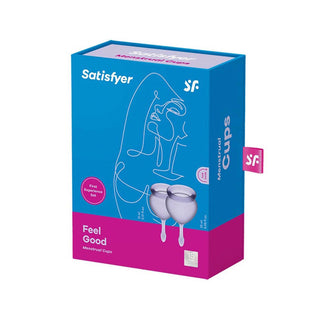 Satisfyer Feel Good Copo Menstrual Lilás