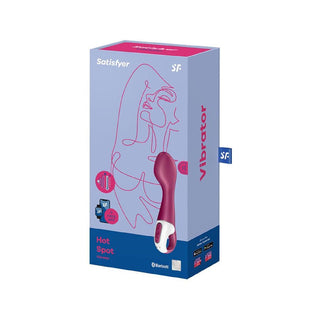 Satisfyer Hot Spot Vibrator with Heat Effect and with App