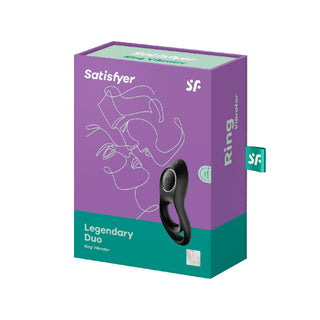 Satisfyer Legendary Duo Anel Vibrador Negro