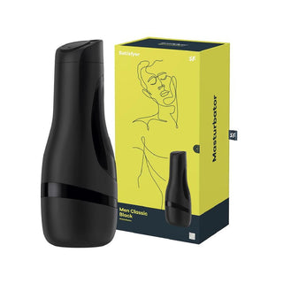 Satisfyer Men Masturbador Clássico Negro