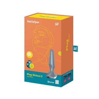 Satisfyer Plug Ilicious 2 Vibrator with Bluetooth Blue
