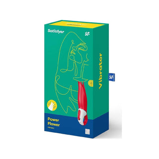 Satisfyer Power Flower Vibrator Red