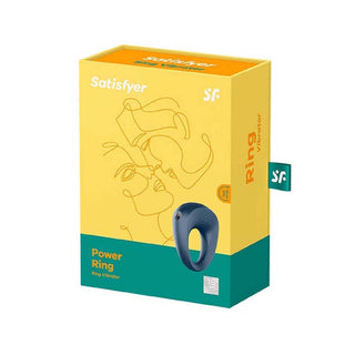 Satisfyer Power Ring Vibrador Azul Escuro