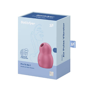 Satisfyer Pro To Go 1 Vibrador Double Air Pulse Vermelho