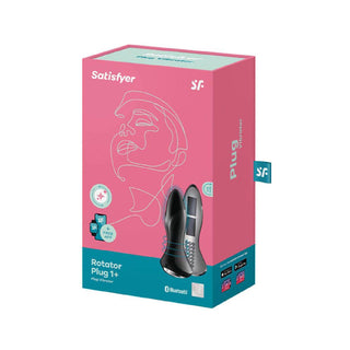Satisfyer Rotator Plug 1+ Black Vibrator