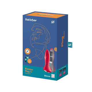 Satisfyer Rotator Plug 1+ Red Vibrator