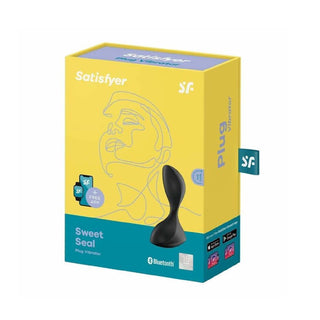 Satisfyer Sweet Seal Plug Vibrator with App Black