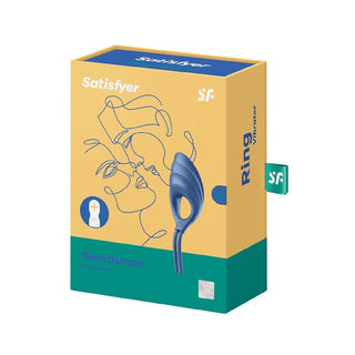 Satisfyer Swordmanman Anel Vibrador Azul