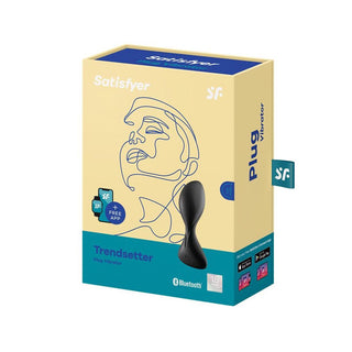 Satisfyer Trendsetter Plug Vibrator with App Black